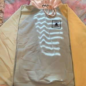 TEDDY FRESH Color Block Hoodie